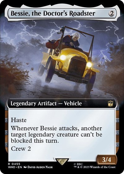 Bessie, the Doctor's Roadster - Foil
