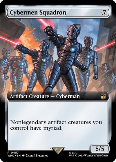Cybermen Squadron - Foil