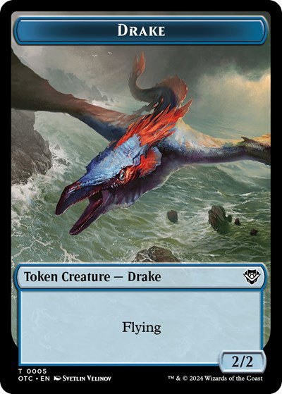 Drake // Soldier (0026) Double-Sided Token