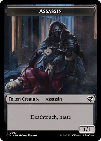 Assassin // Food Double-Sided Token