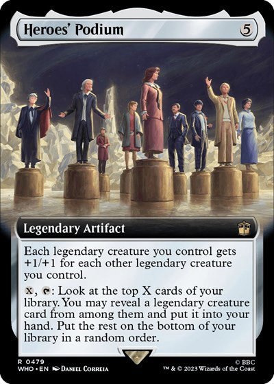 Heroes' Podium - Foil