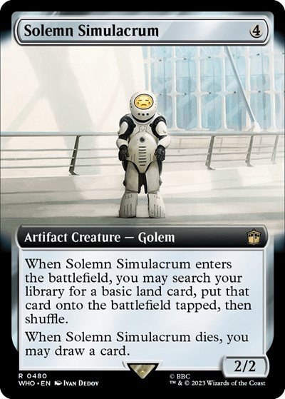 Solemn Simulacrum - Foil