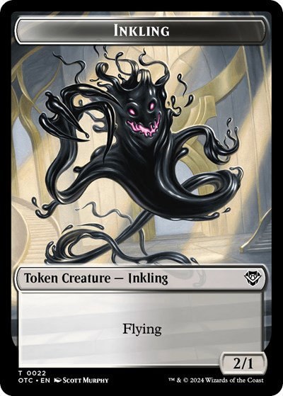 Inkling // Treasure Double-Sided Token