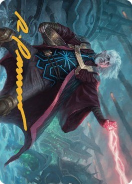 Urza, Lord Protector Art Card - Gold Stamped Signature