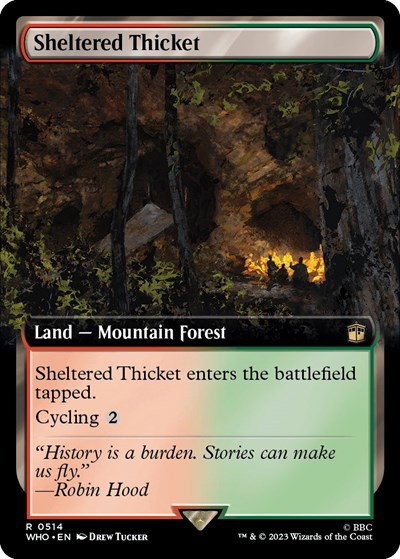 Sheltered Thicket - Foil