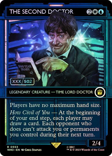 The Second Doctor - Serial Numbered
