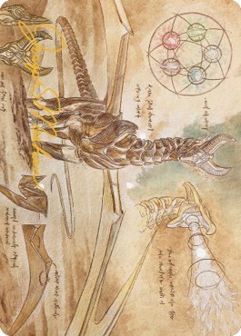 Ramos, Dragon Engine Art Card - Gold Stamped Signature