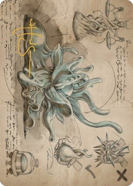 Sculpting Steel Art Card - Gold Stamped Signature