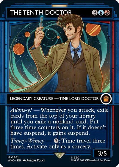 The Tenth Doctor - Showcase Foil