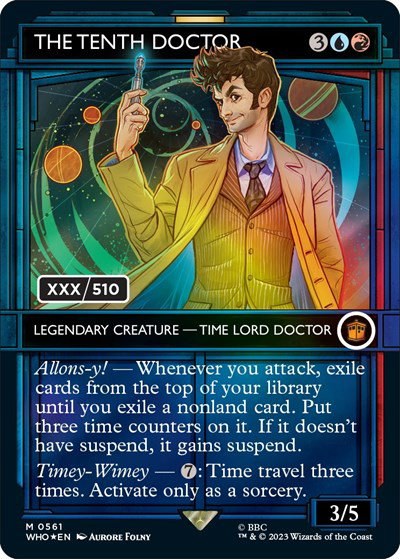 The Tenth Doctor - Serial Numbered