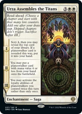 Urza Assembles the Titans - Foil