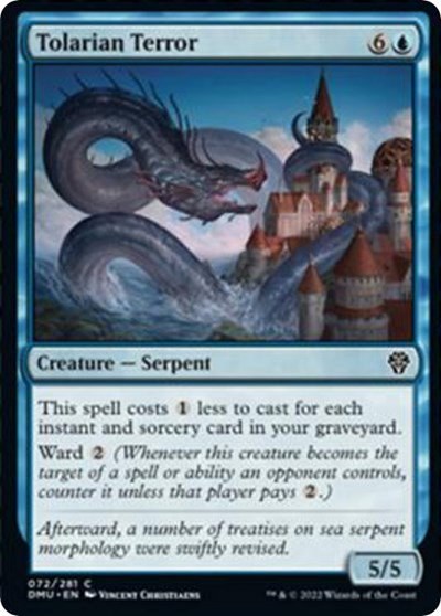 Tolarian Terror - Foil