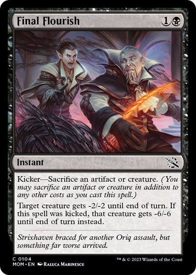 Final Flourish - Foil