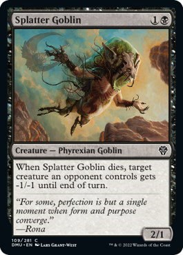 Splatter Goblin - Foil