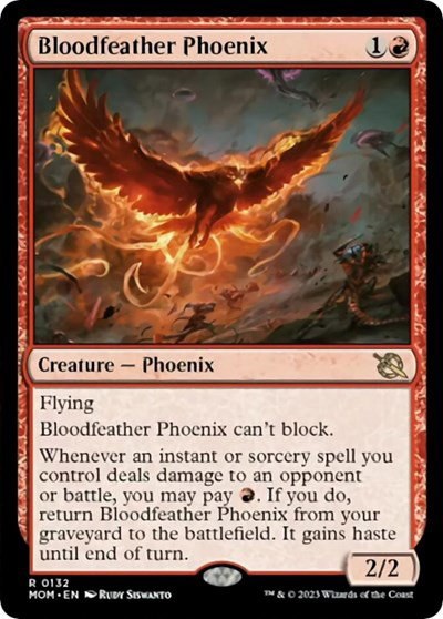Bloodfeather Phoenix - Foil