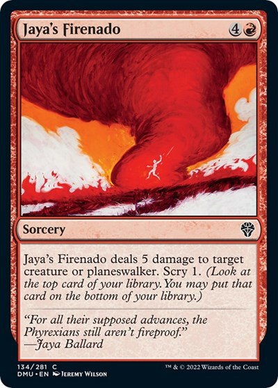 Jaya's Firenado - Foil