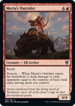 Meria's Outrider - Foil