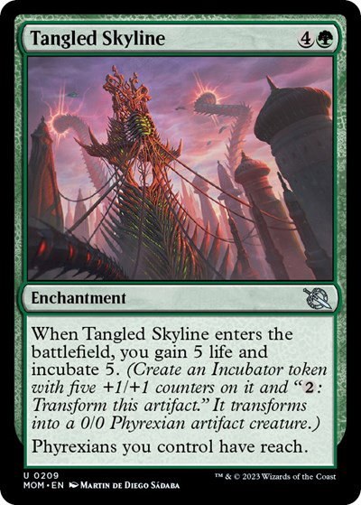 Tangled Skyline - Foil