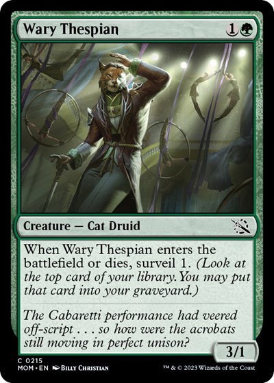Wary Thespian
