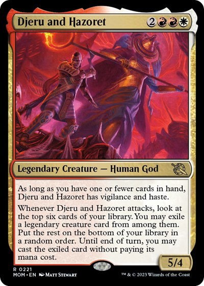 Djeru and Hazoret - Foil