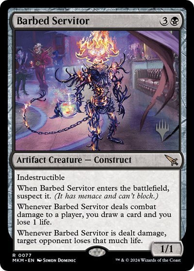 Barbed Servitor - Foil