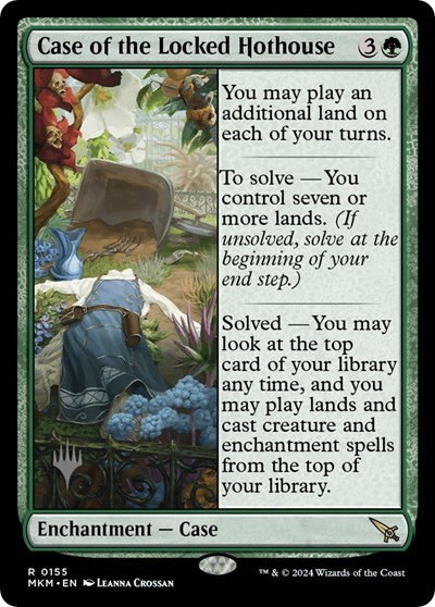 Case of the Locked Hothouse - Foil