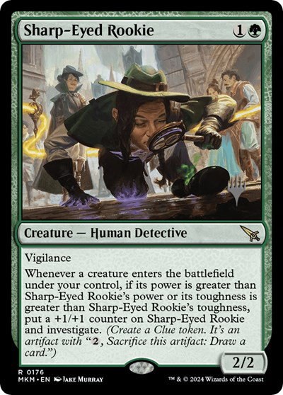Sharp-Eyed Rookie - Foil