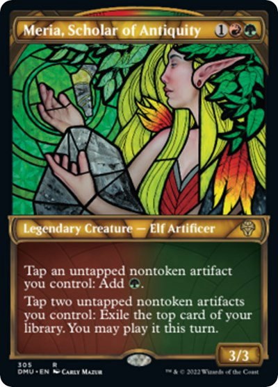 Meria, Scholar of Antiquity - Foil