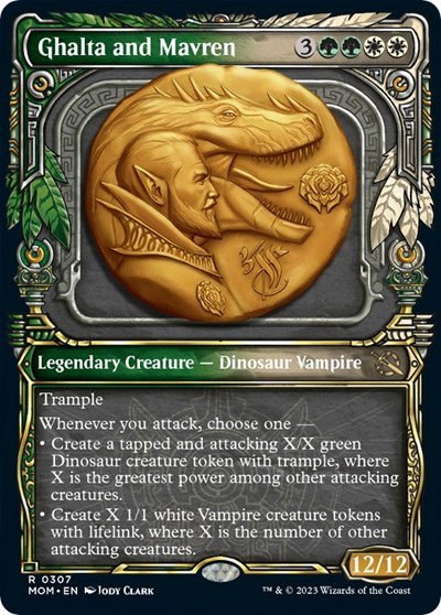 Ghalta and Mavren - Foil