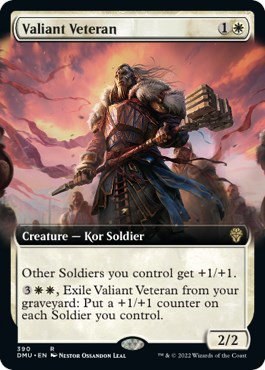 Valiant Veteran - Foil
