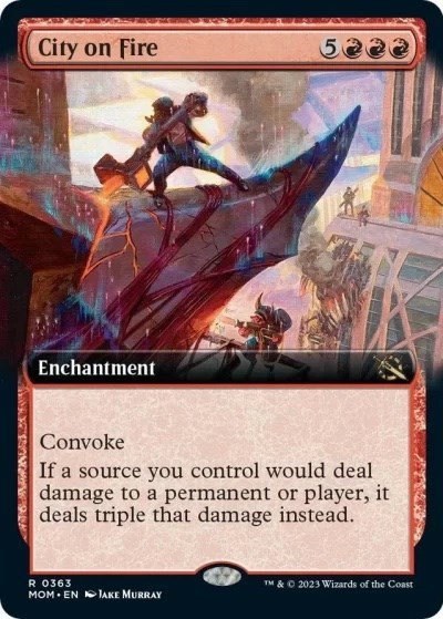 City on Fire - Foil