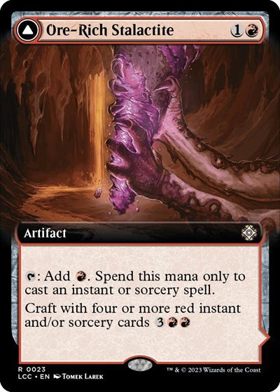 Ore-Rich Stalactite - Foil