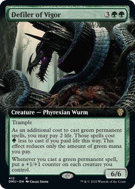 Defiler of Vigor - Foil