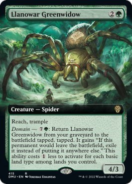 Llanowar Greenwidow