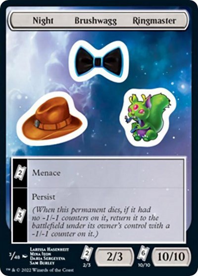 Night Brushwagg Ringmaster - Normal Night Brushwagg Ringmas