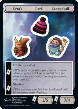 Urza's Dark Cannonball - Normal Urza S Dark Cannonball