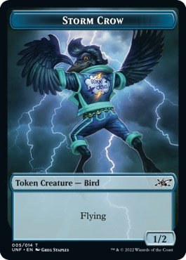 Storm Crow Token - Normal Storm Crow Token
