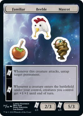Familiar Beeble Mascot - Normal Familiar Beeble Mascot