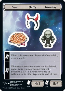 Cool Fluffy Loxodon - Foil Cool Fluffy Loxodon