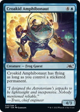Croakid Amphibonaut - Foil