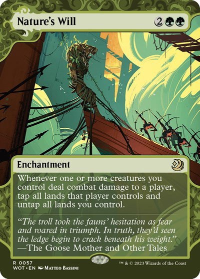 Nature's Will - Foil