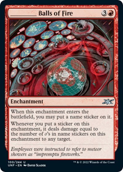 _____ Balls of Fire