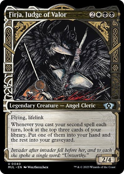 Firja, Judge of Valor - Foil