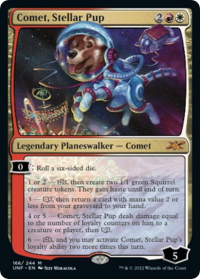 Comet, Stellar Pup - Foil