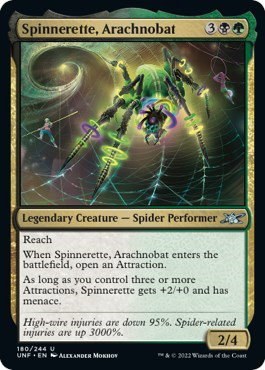 Spinnerette, Arachnobat - Foil