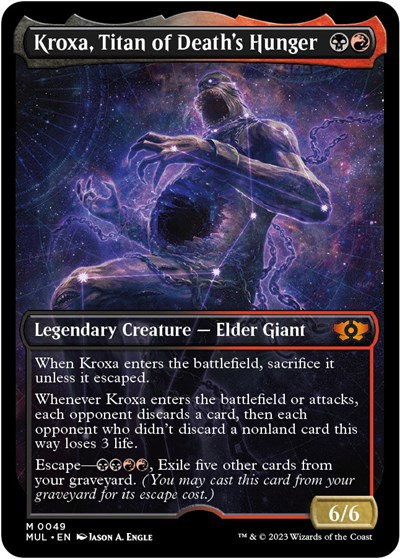 Kroxa, Titan of Death's Hunger - Foil