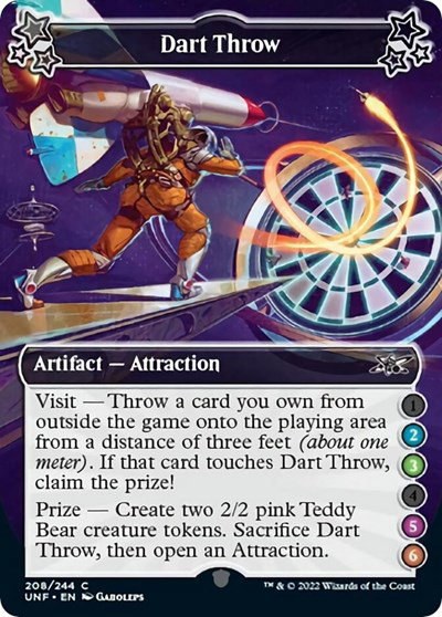 Dart Throw - 2 3 5 6 Foil