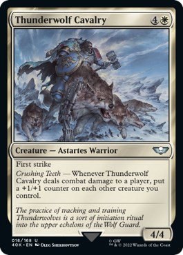Thunderwolf Cavalry - Surge Foil