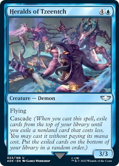 Heralds of Tzeentch - Surge Foil