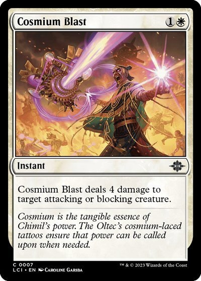 Cosmium Blast - Normal Cosmium Blast